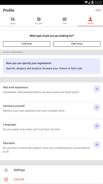 Job Today Screenshot 2
