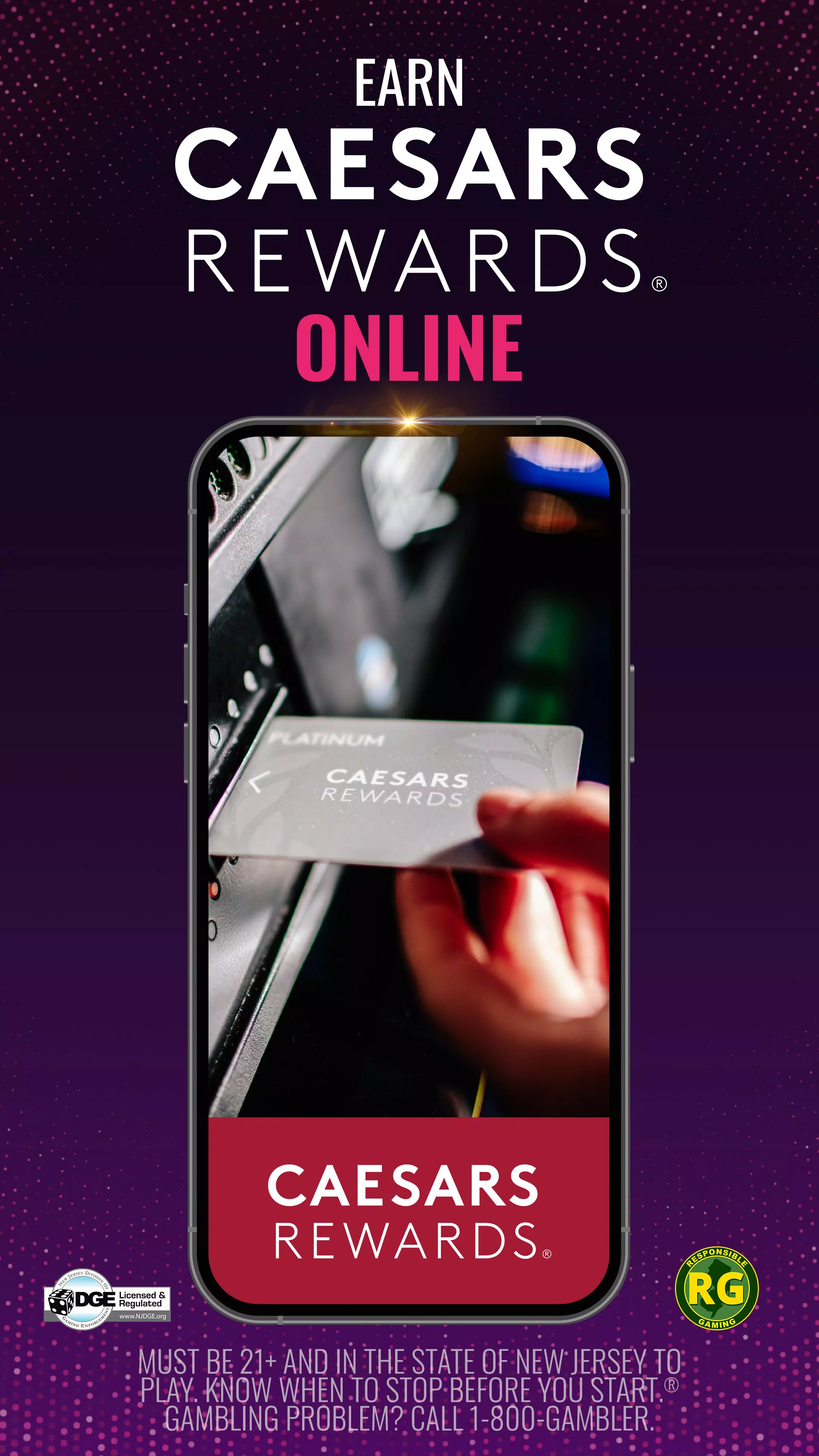 Harrah’s Online Casino NJ Screenshot 1
