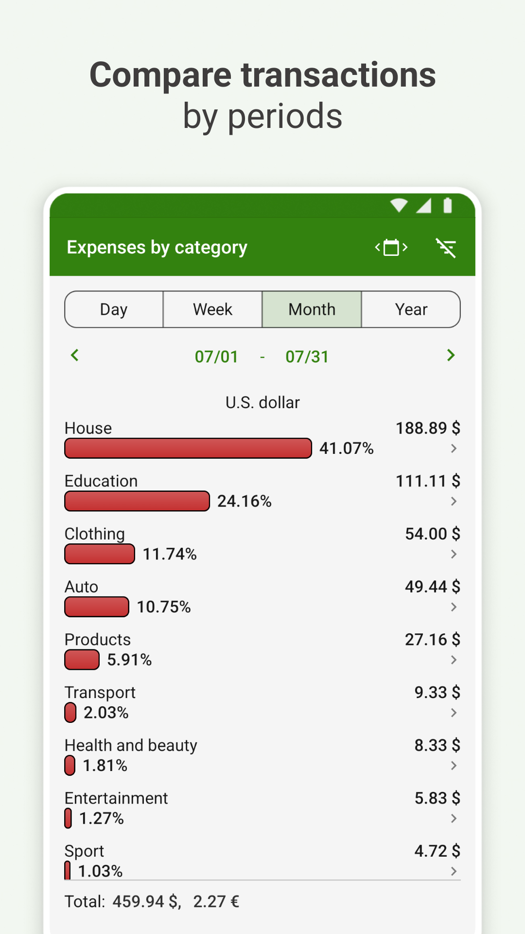 Expense Tracker - FinancePM Screenshot 4 