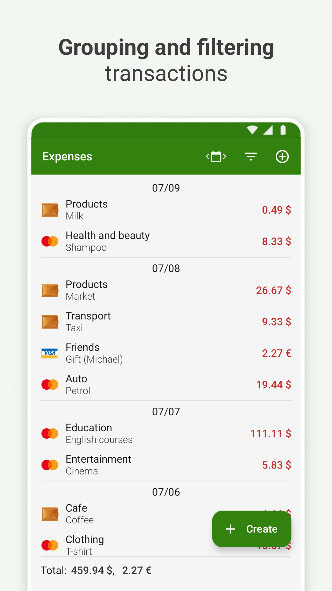 Expense Tracker - FinancePM Screenshot 5 