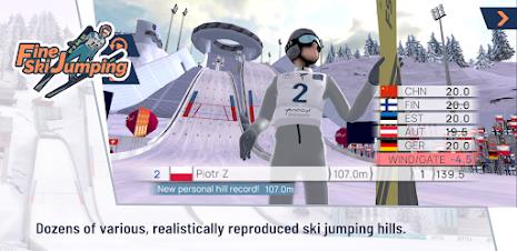 Fine Ski Jumping Screenshot 2