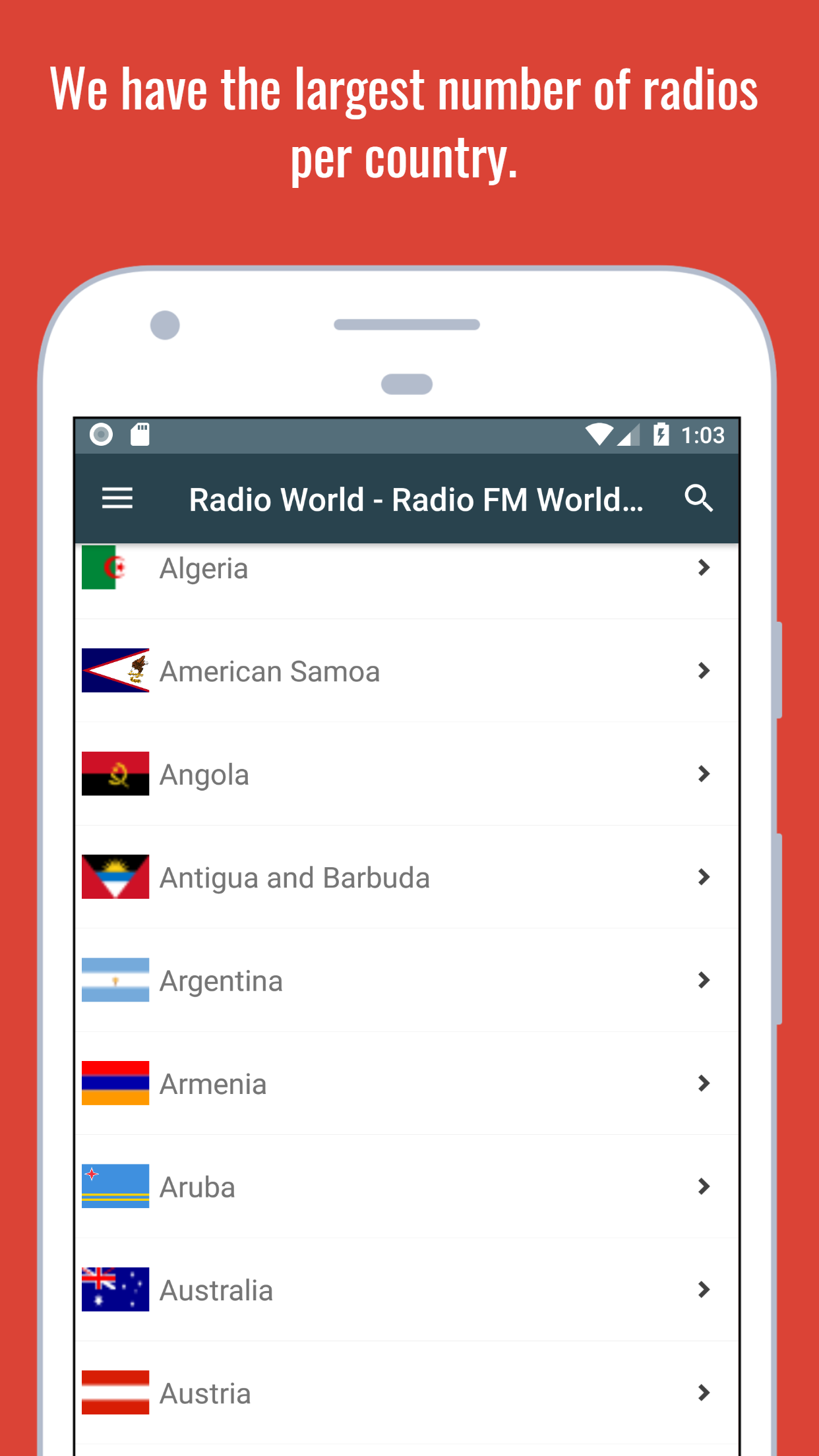 Radio World Screenshot 1