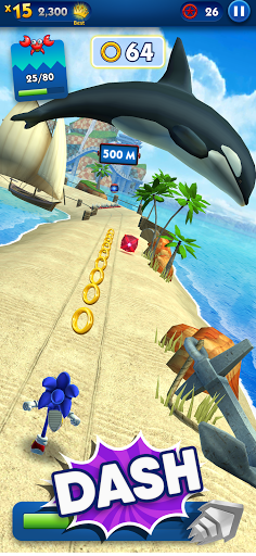 Sonic Dash Endless Runner Game Screenshot 3