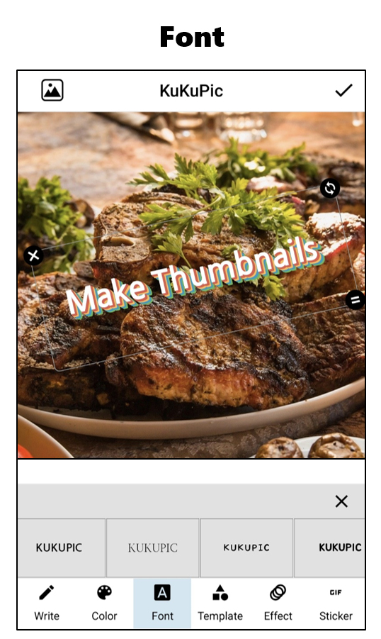 KuKuPic: Make thumbnails Screenshot 3
