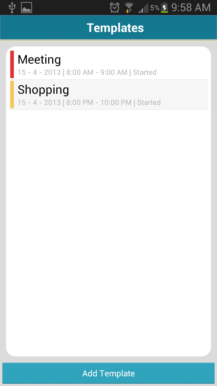 Business Calendar Screenshot 6