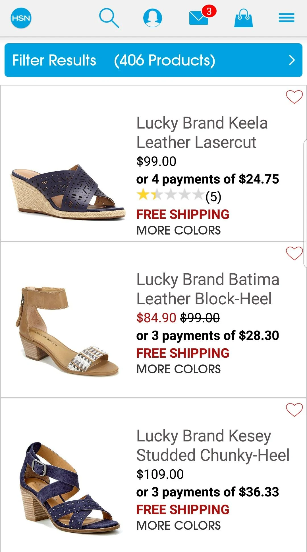 HSN Phone Shop App Screenshot 2