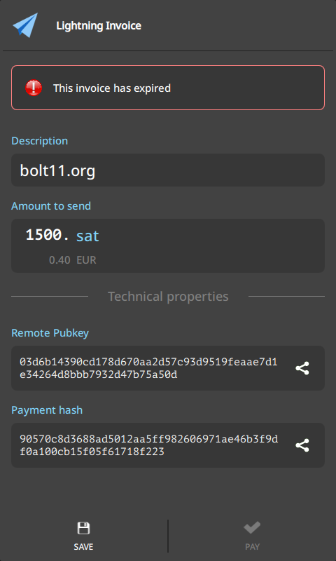 Electrum Bitcoin Wallet Screenshot 7