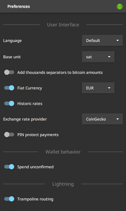 Electrum Bitcoin Wallet Screenshot 6