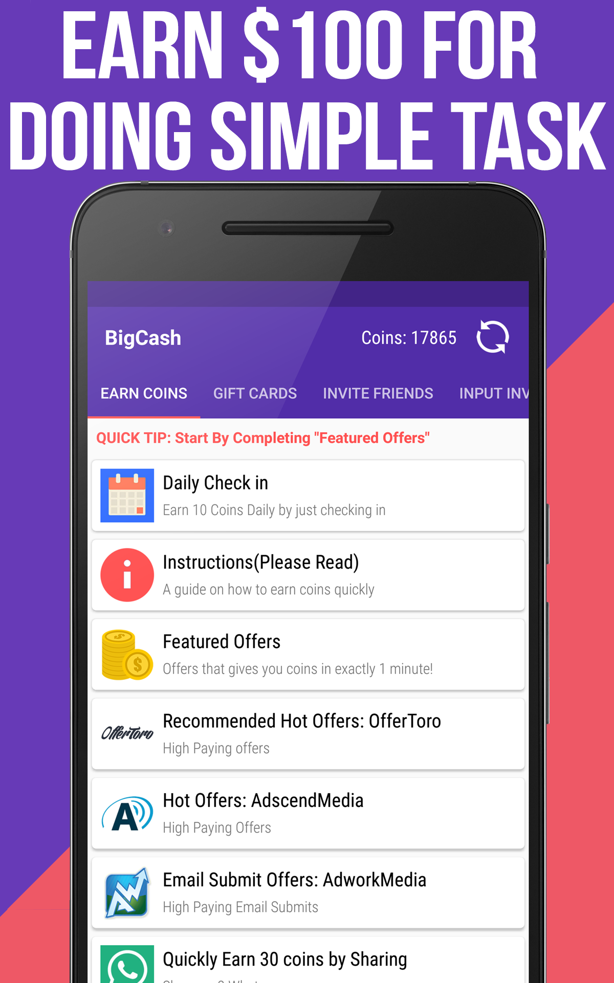 BigCash Screenshot 1