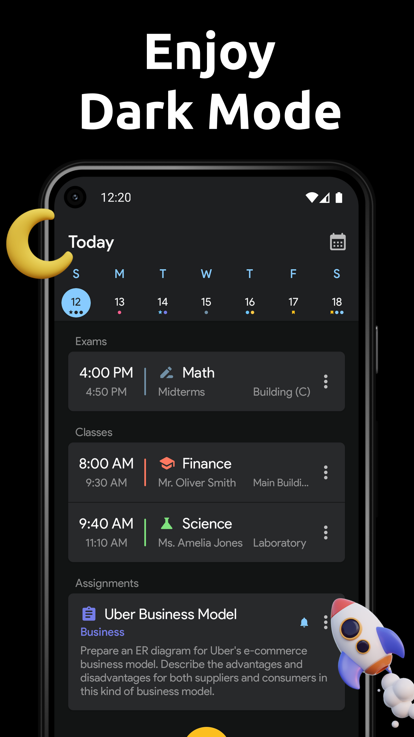 School Planner - Timetable Screenshot 6