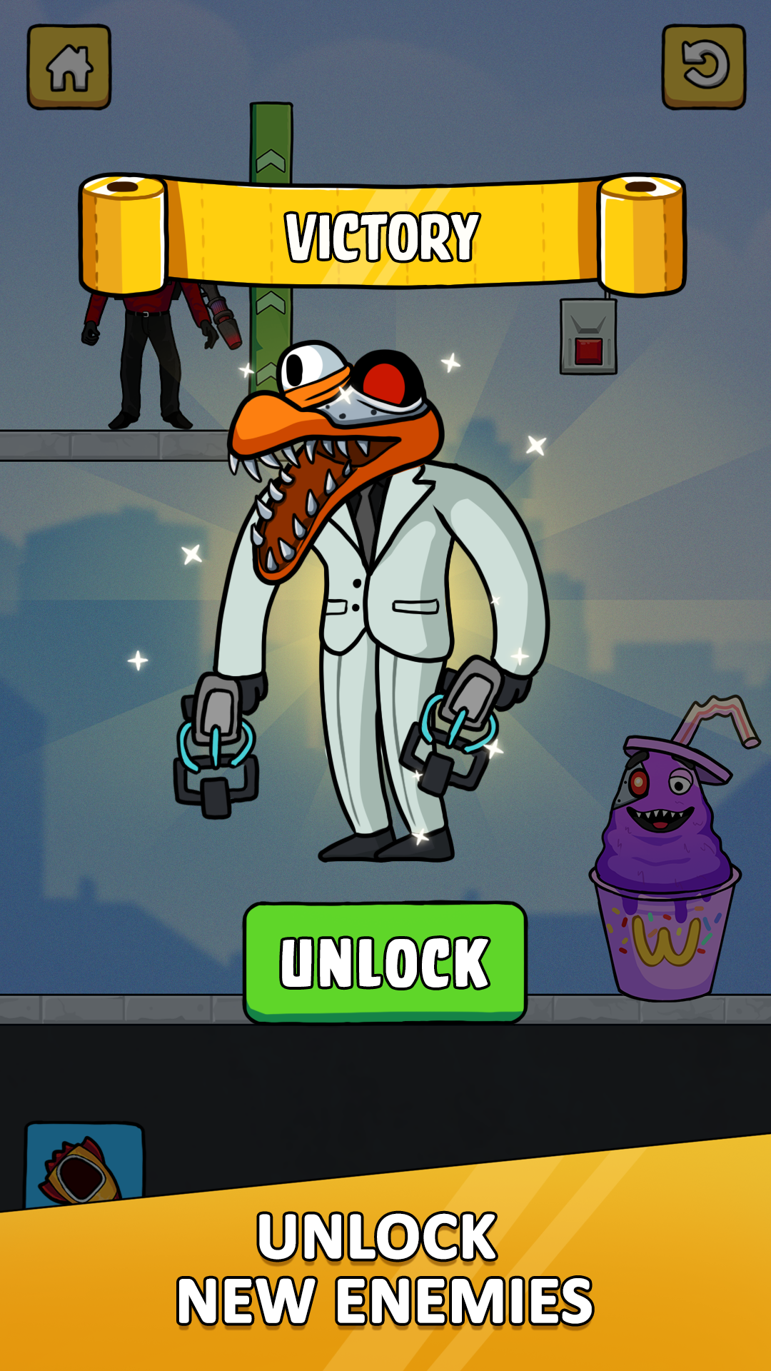 Head Monster: Move Survival Screenshot 4