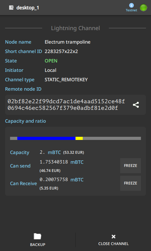 Electrum Bitcoin Wallet Screenshot 8