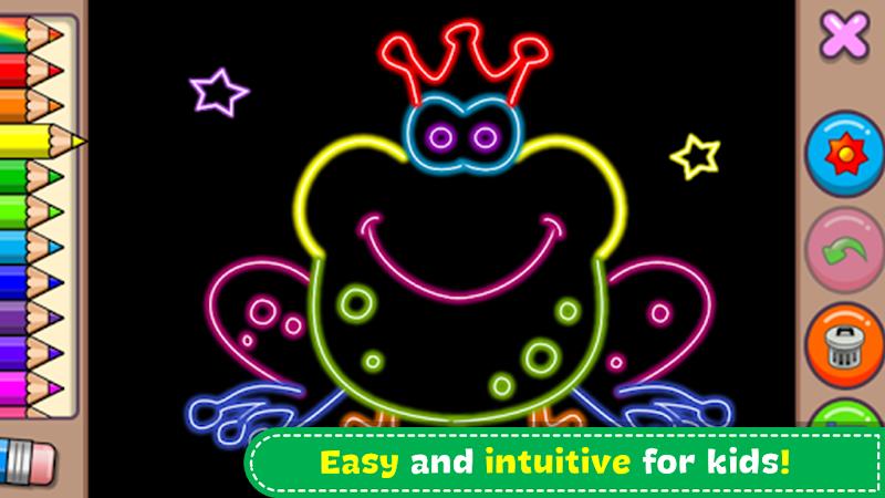 Princess Coloring Book & Games Screenshot 2
