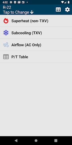 HVACR Check & Charge Screenshot 2