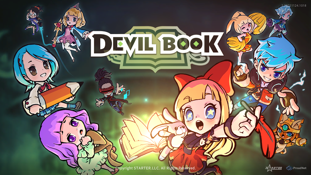 Devil Book: Hand-Drawn MMO Screenshot 1