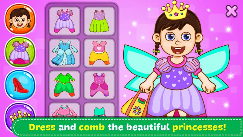 Princess Coloring Book & Games Screenshot 23