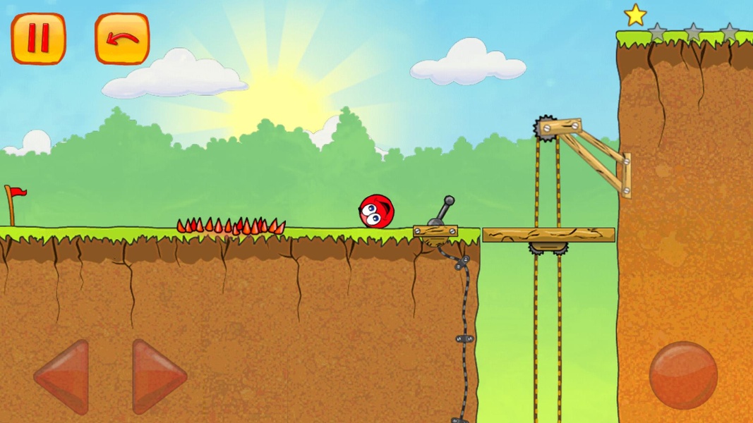 Red Ball 3: Jump for Love! Bou Screenshot 1