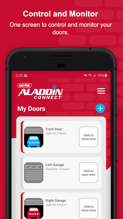 Aladdin Connect Screenshot 1 