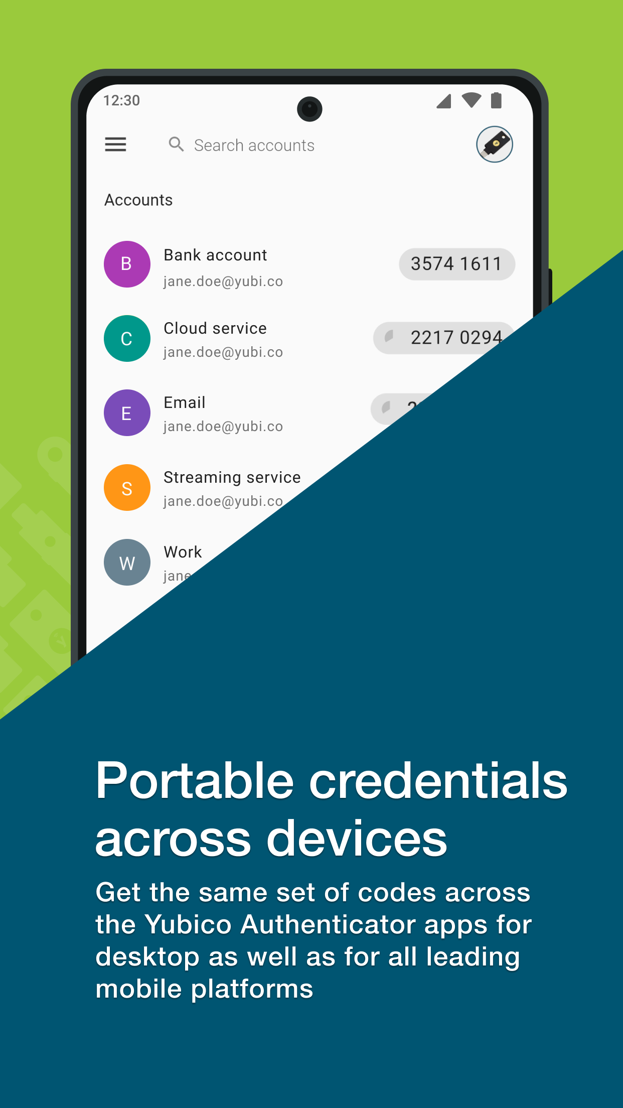 Yubico Authenticator Screenshot 3 