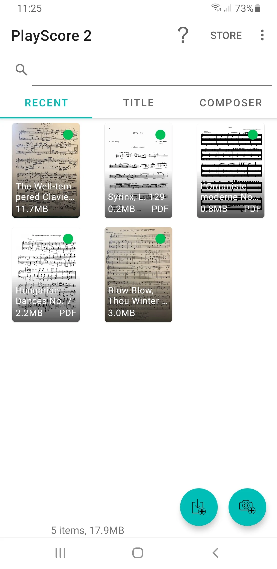 PlayScore2 needs hi-end camera Screenshot 5