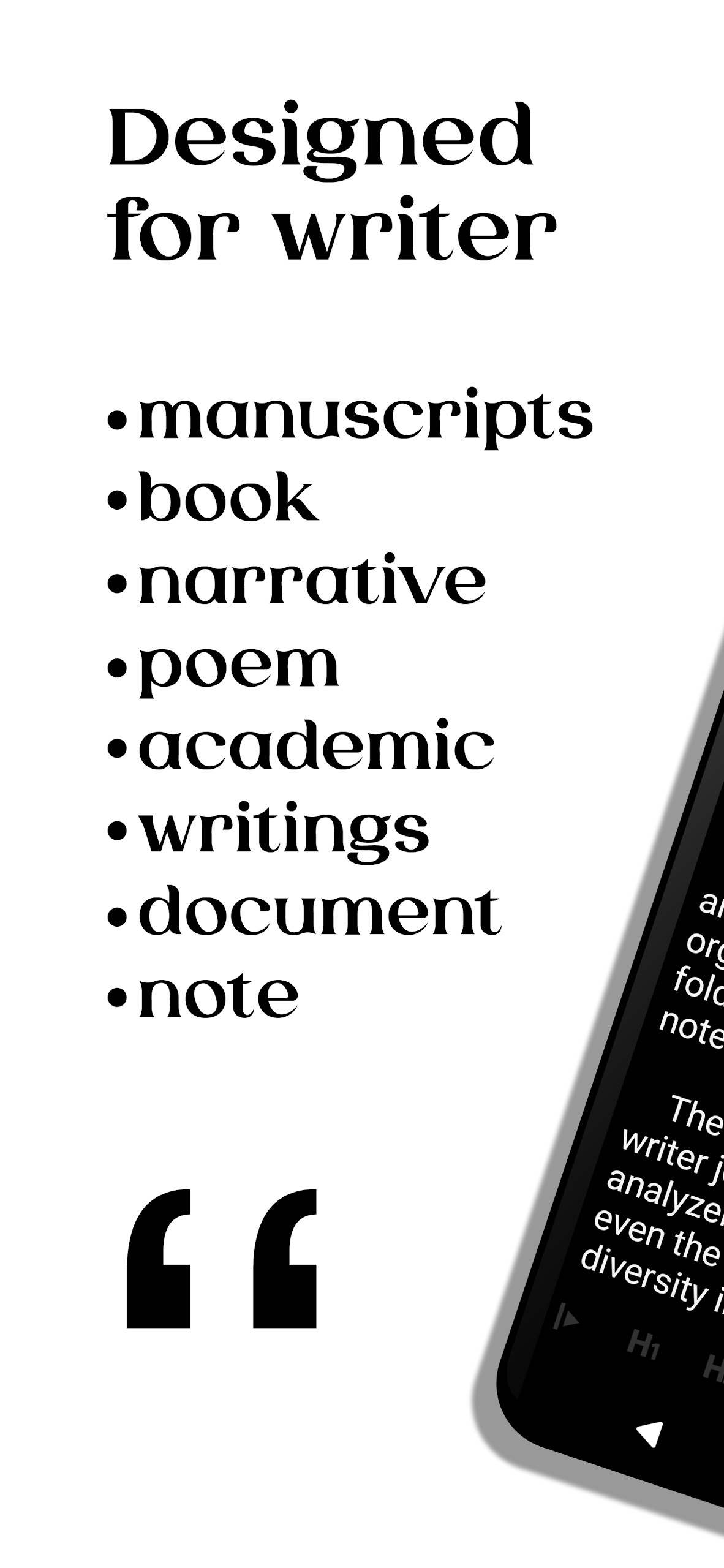 Writer Journal Screenshot 1 