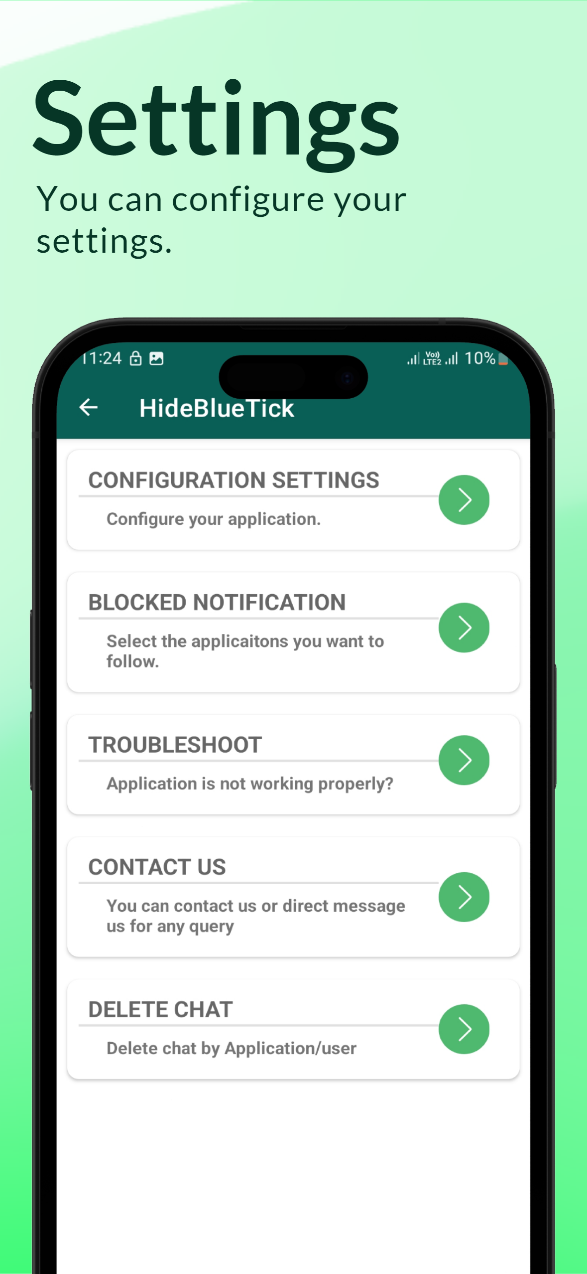Hide Blue Ticks Screenshot 8