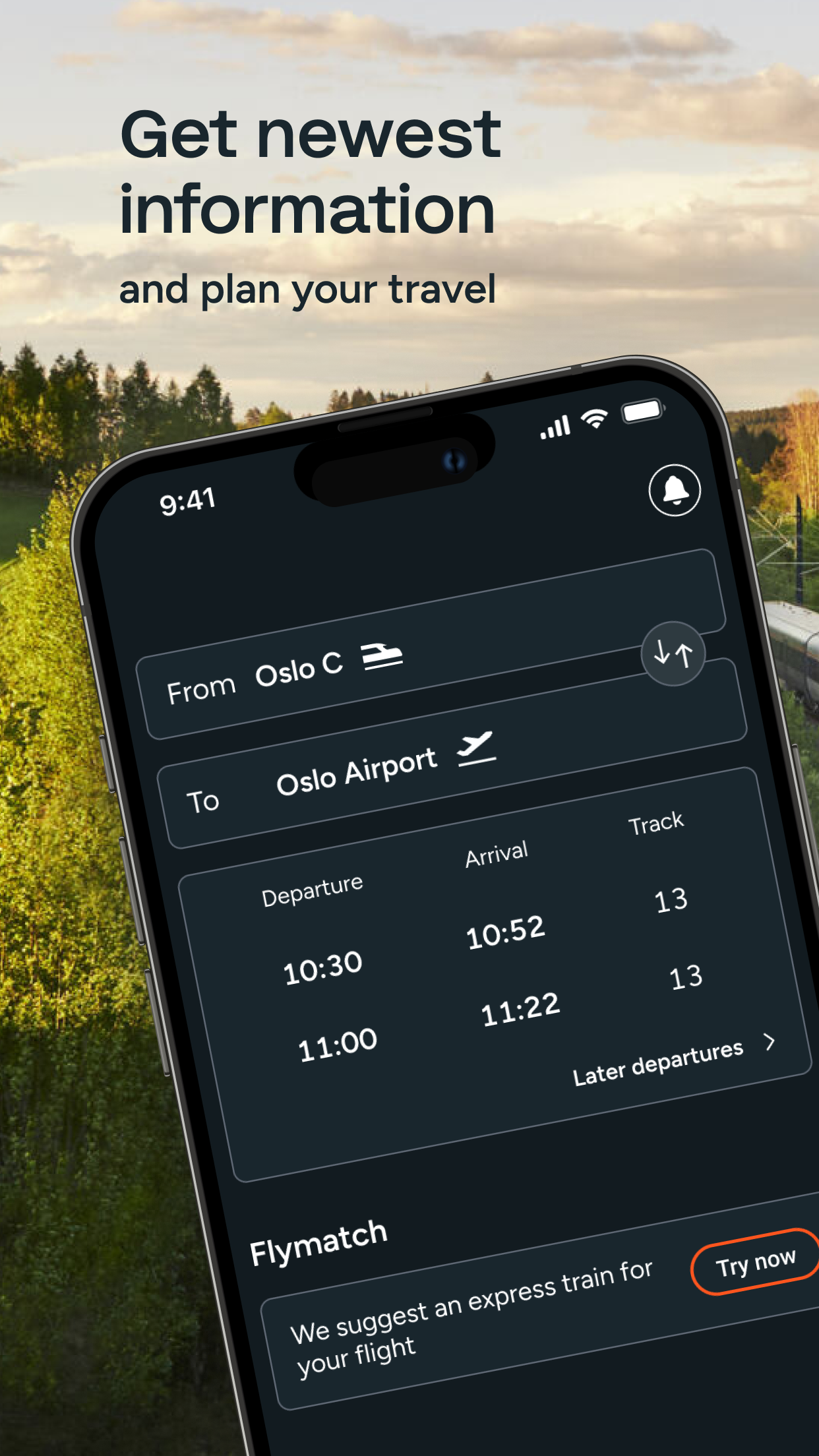 Oslo Airport Express Screenshot 1 