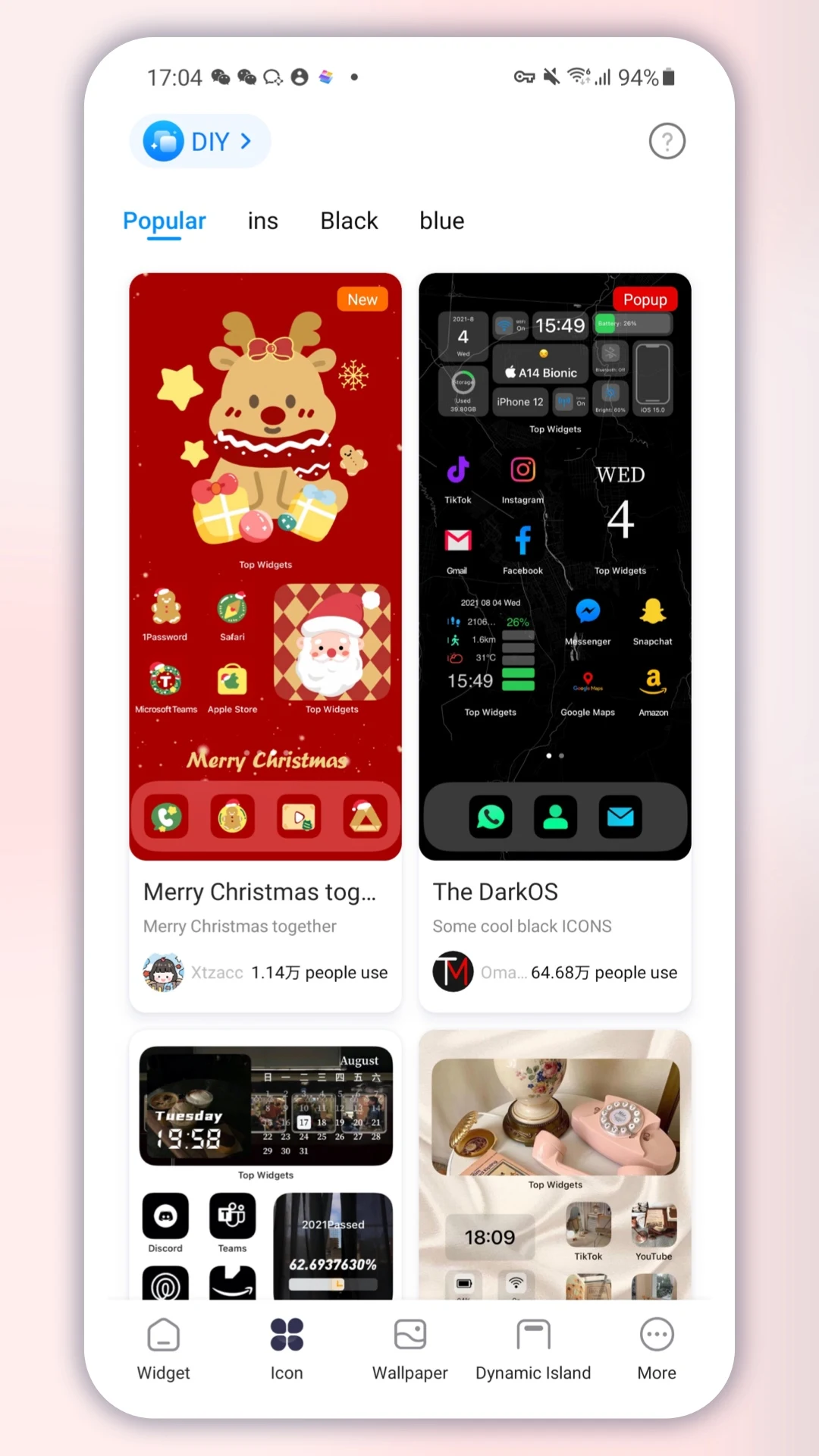 Top Widgets Screenshot 5