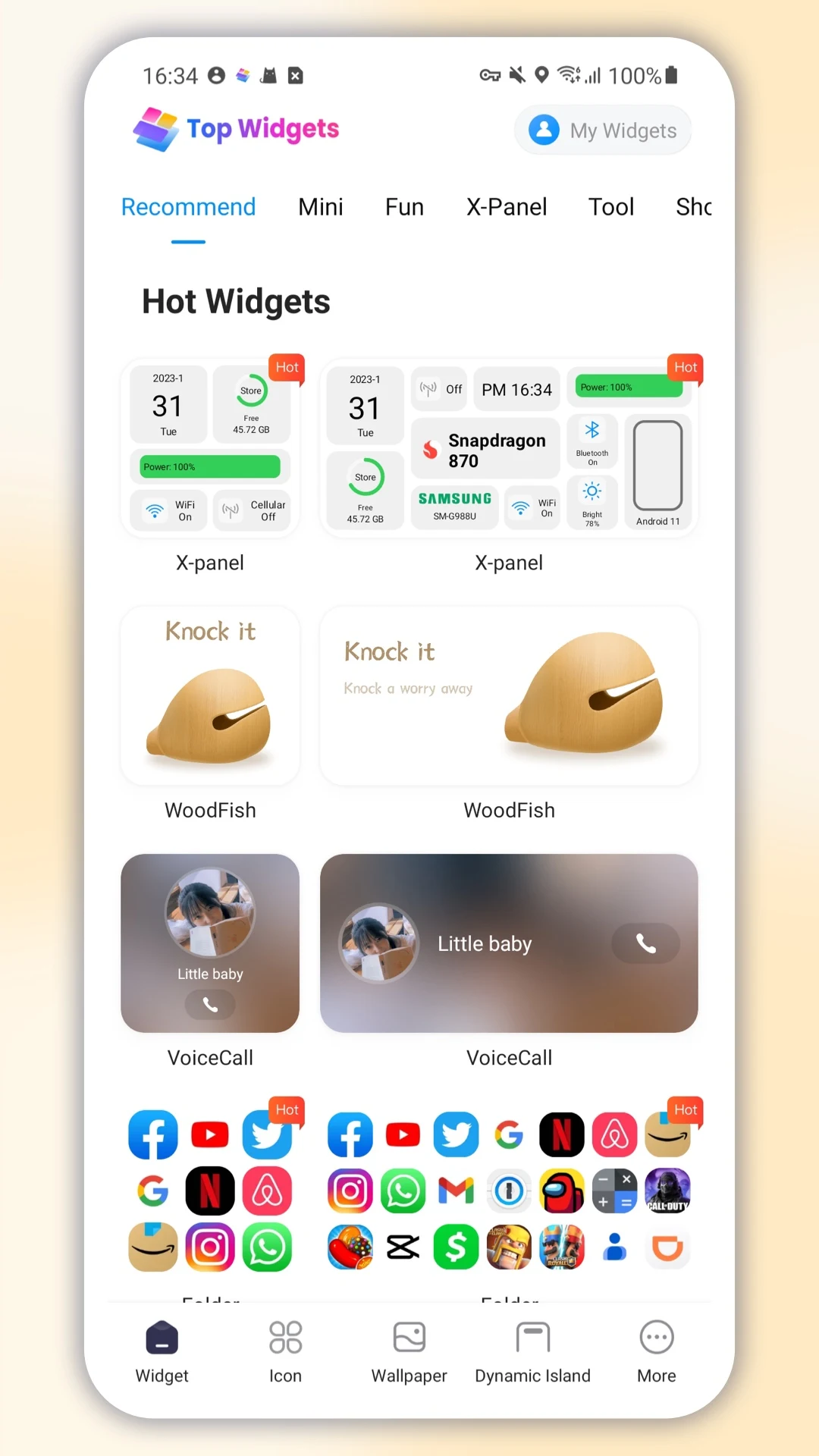 Top Widgets Screenshot 4