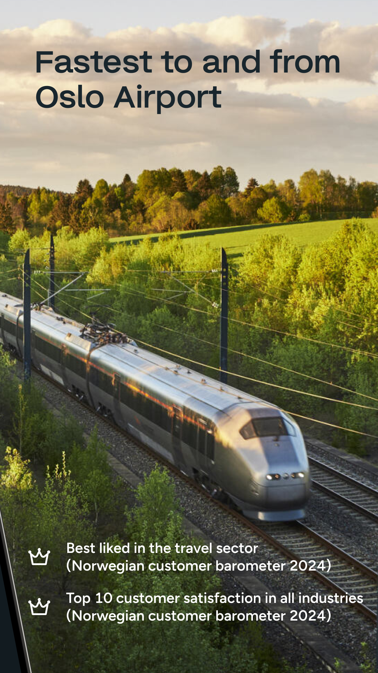 Oslo Airport Express Screenshot 2 