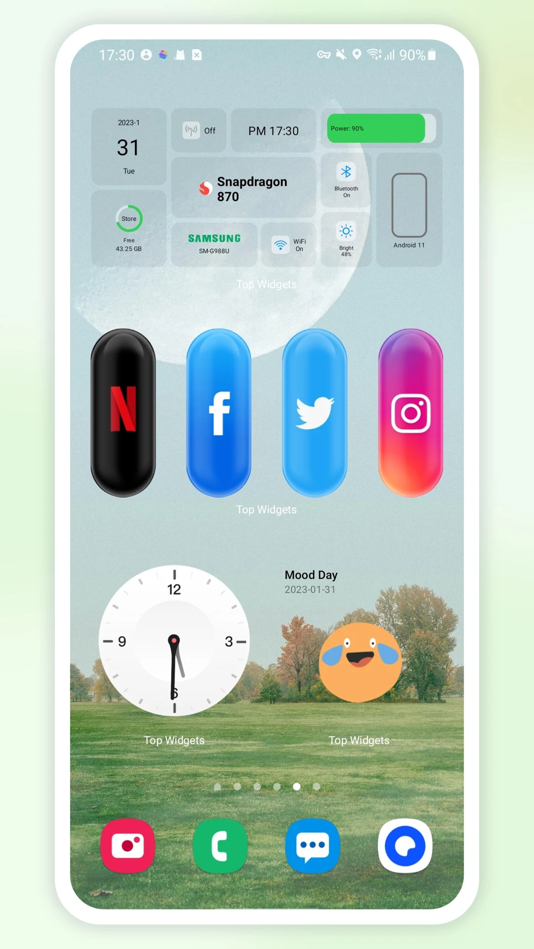 Top Widgets Screenshot 3