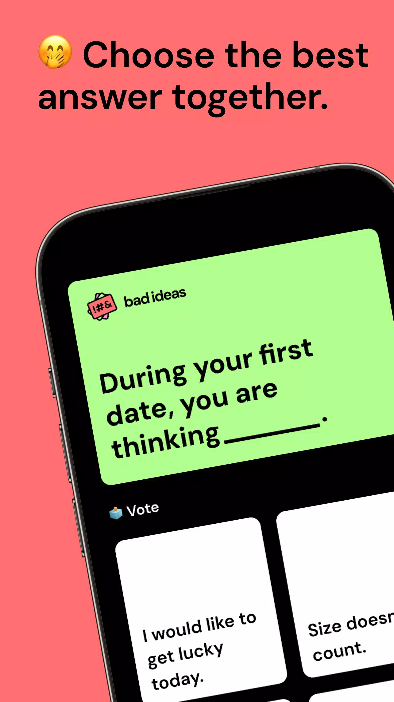 bad ideas Screenshot 1