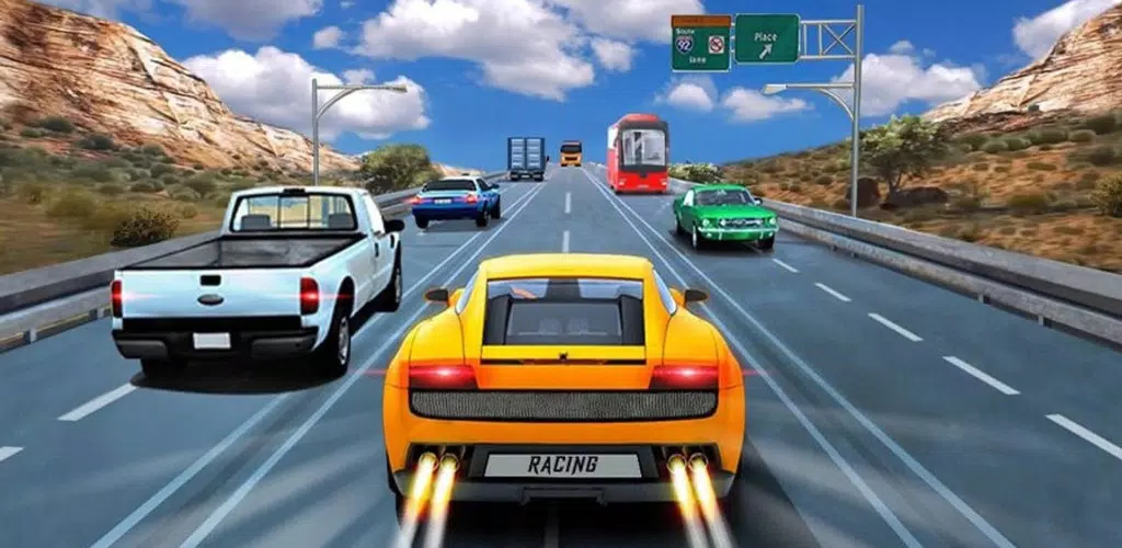 Crazy Highway CarX Racer Game Screenshot 1