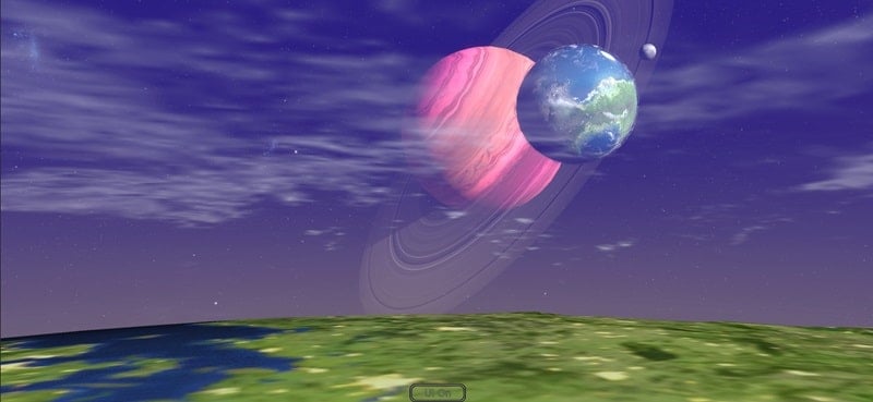 Solar System Simulator Screenshot 1