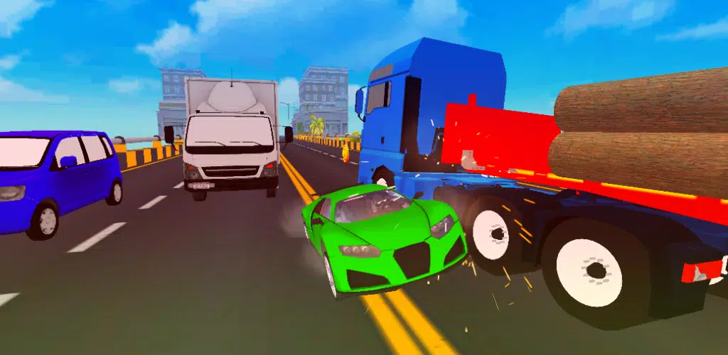Crazy Highway CarX Racer Game Screenshot 2