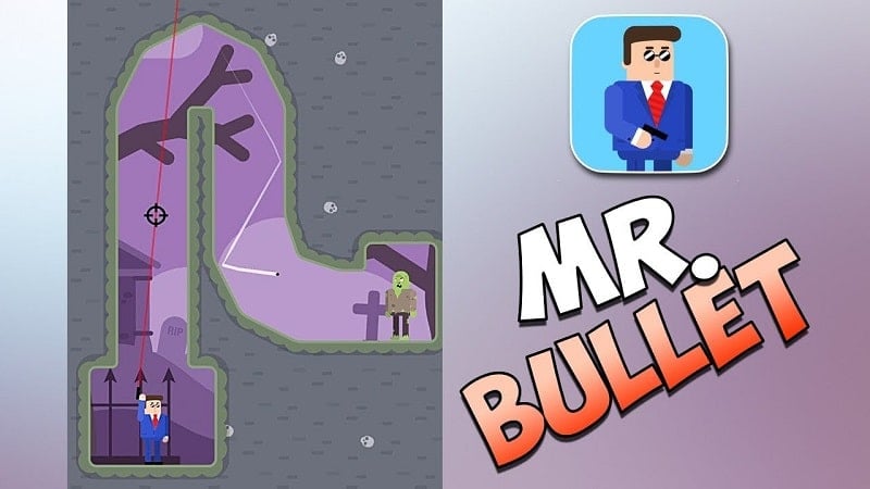 Mr Bullet - Spy Puzzles Screenshot 1