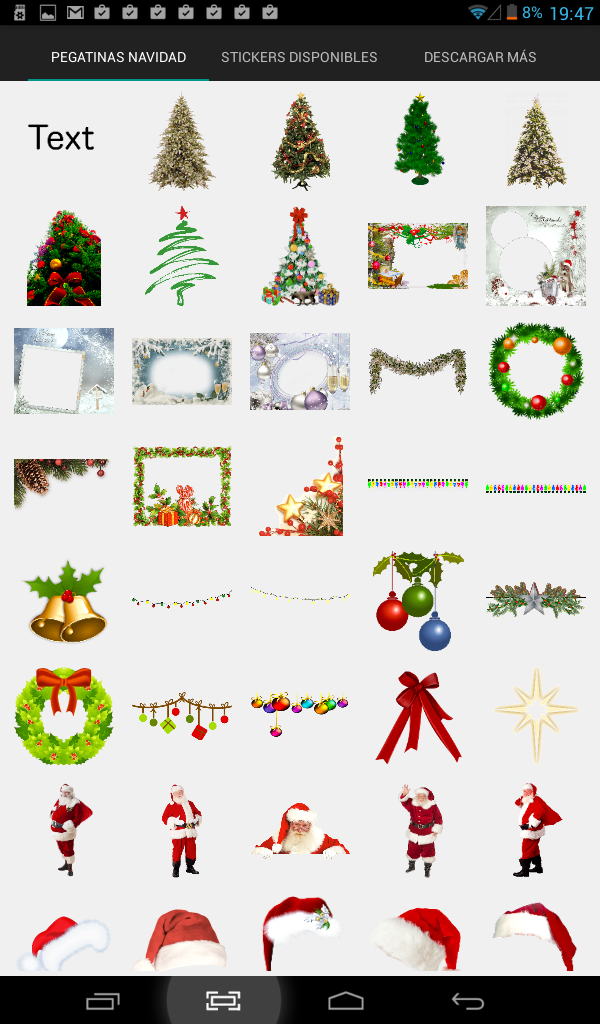 Merry Christmas Photo Stickers Screenshot 9 