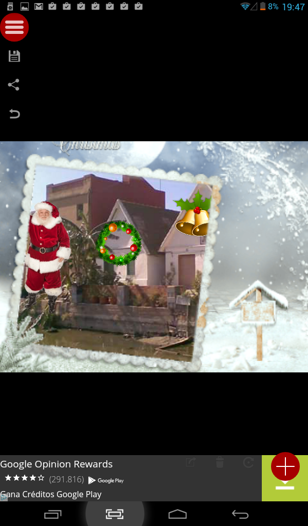 Merry Christmas Photo Stickers Screenshot 12 