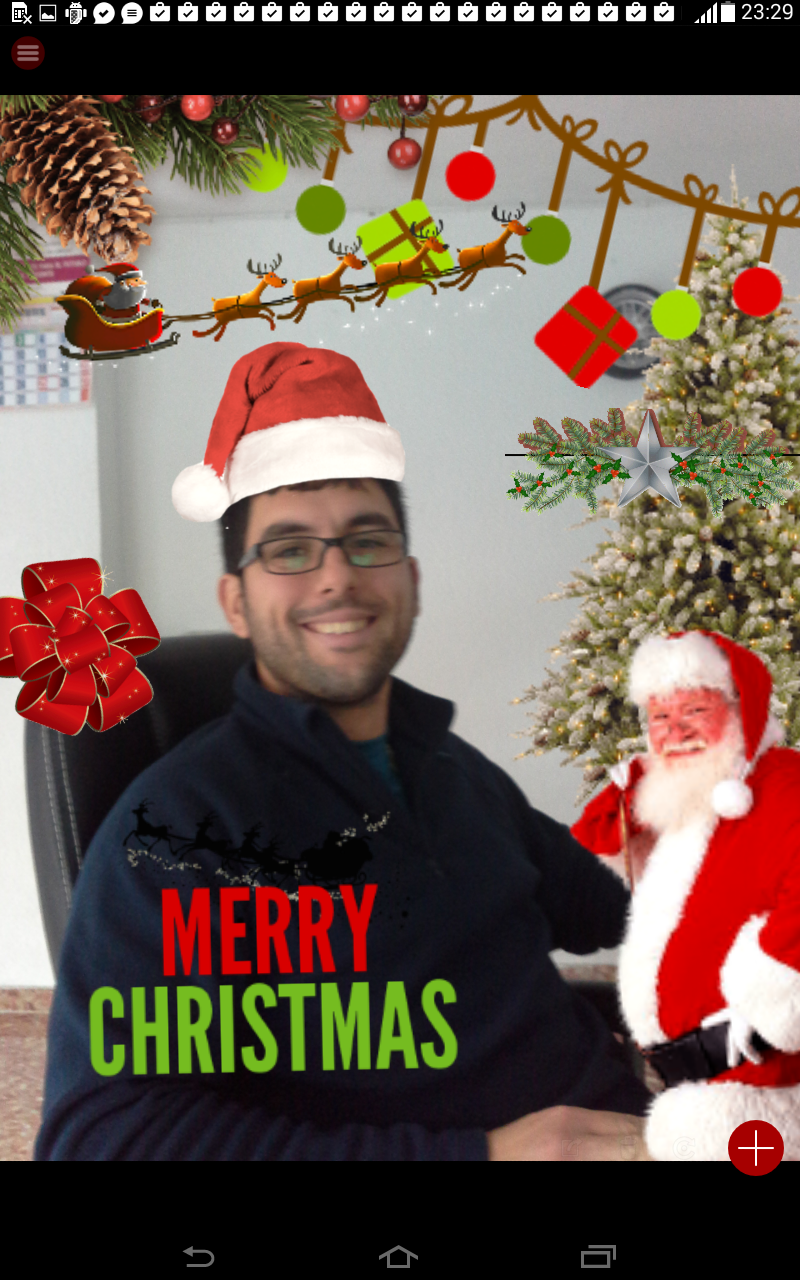 Merry Christmas Photo Stickers Screenshot 8 