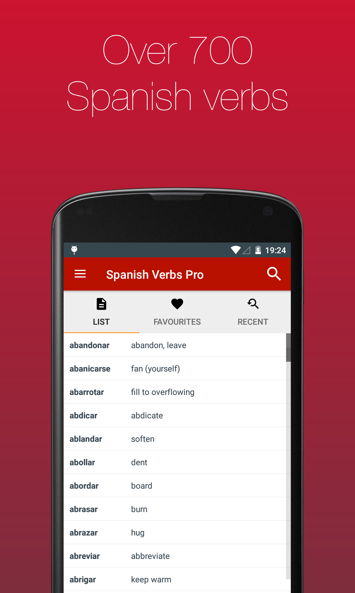 Spanish Verb Conjugator Screenshot 1 
