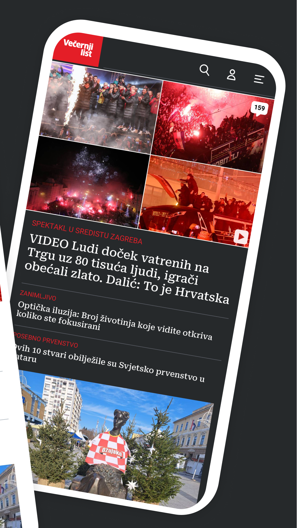 Večernji list Screenshot 2