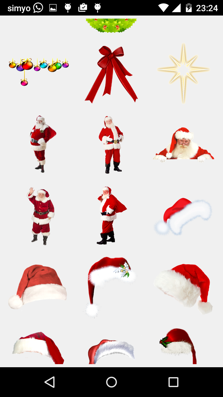 Merry Christmas Photo Stickers Screenshot 6 