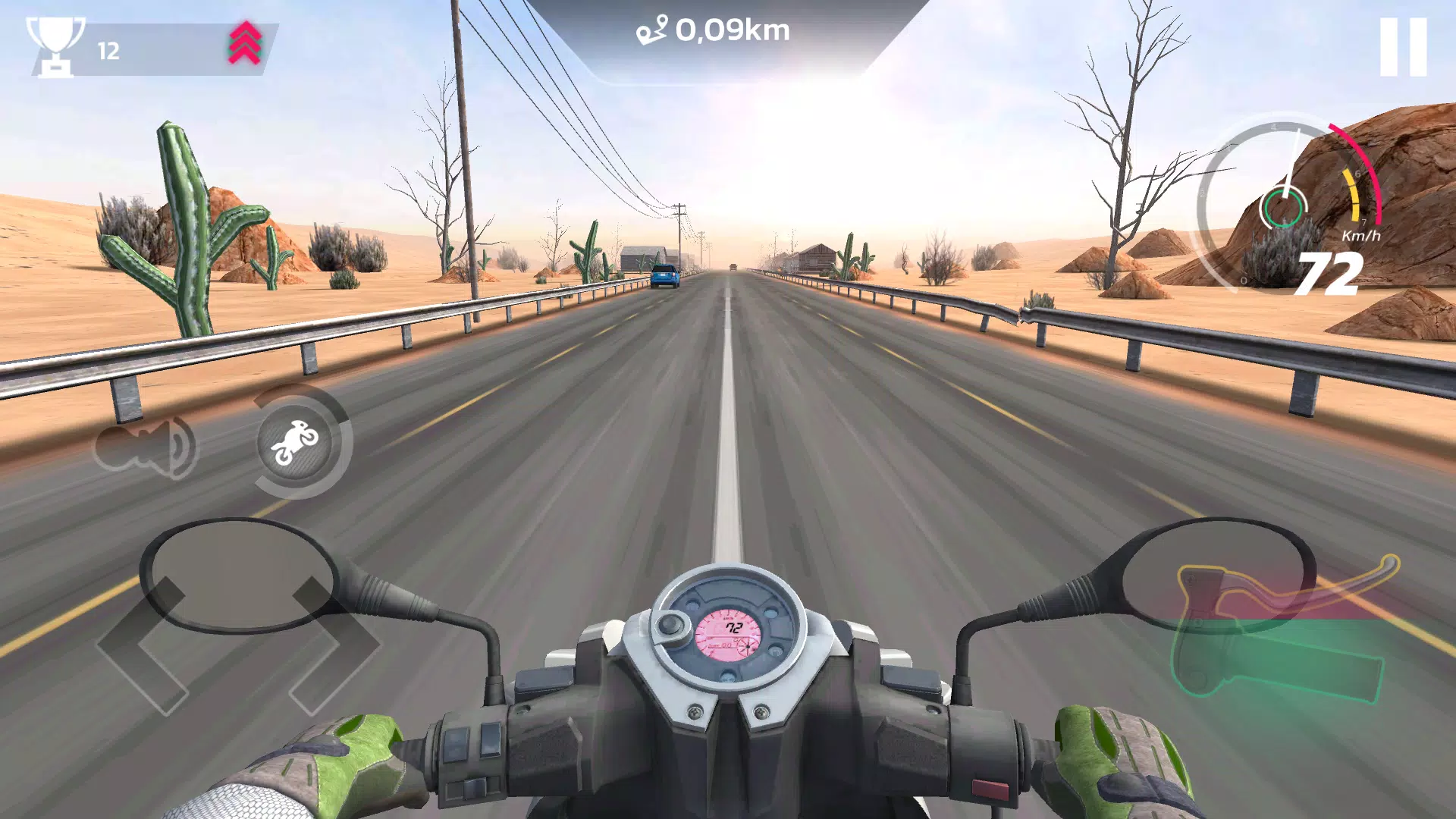 Traffic Rider: Motorbike Rush Screenshot 1