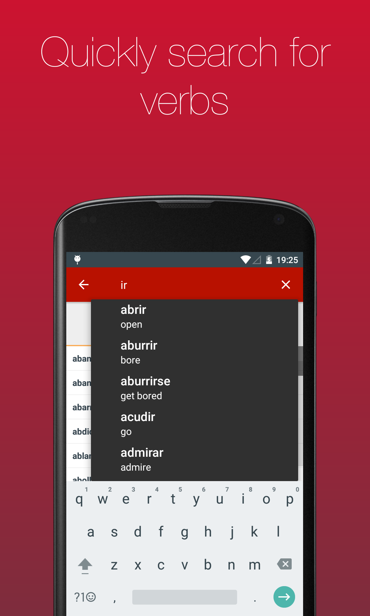 Spanish Verb Conjugator Screenshot 2 