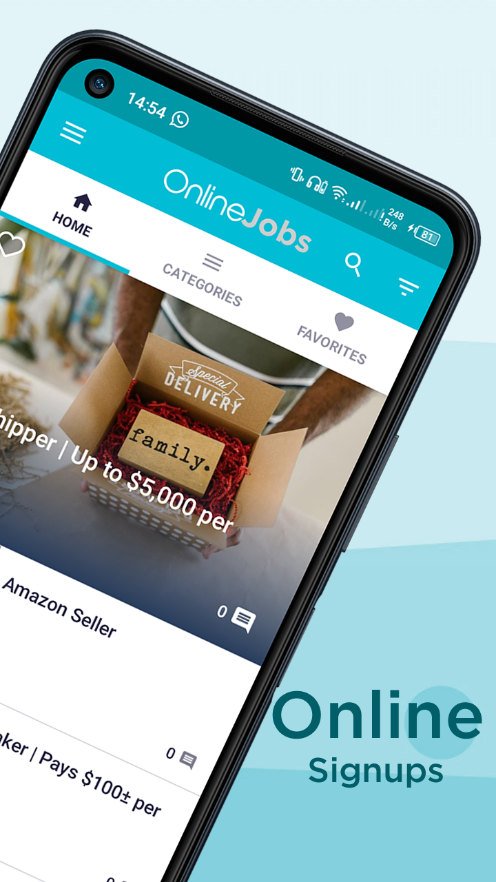Online Jobs for Students Screenshot 2 