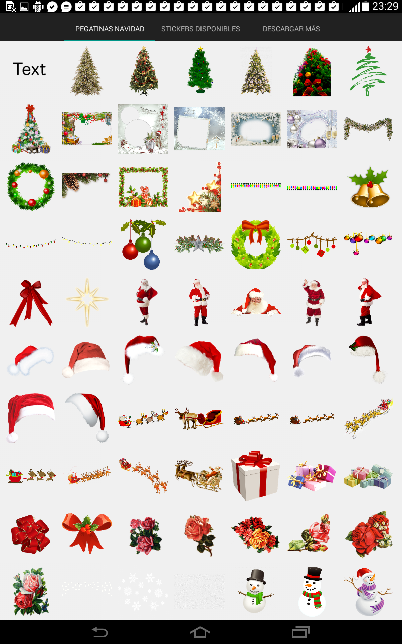 Merry Christmas Photo Stickers Screenshot 13 