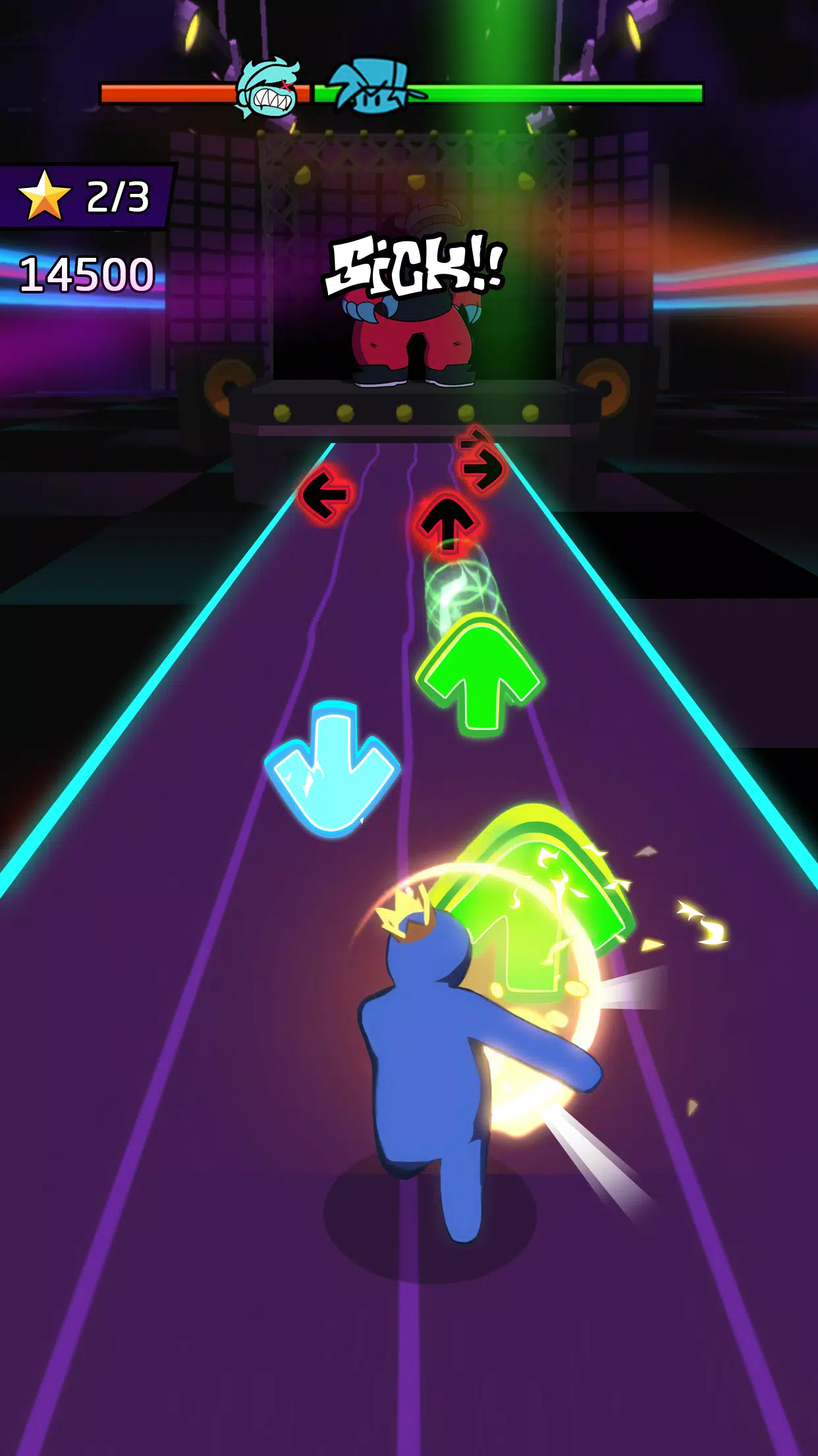 Blade Night : Rhythm Saber Screenshot 2 