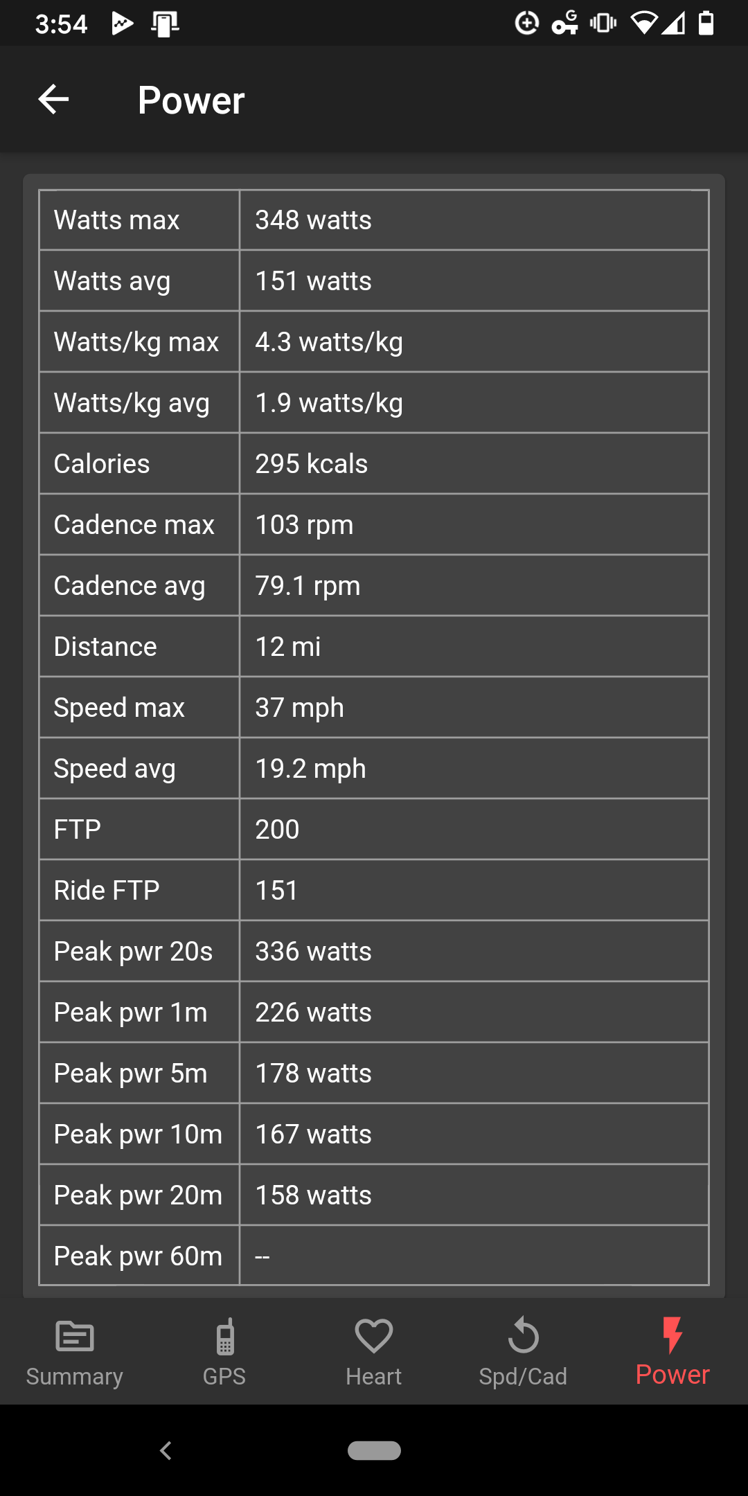 SuperCycle Bike Computer Screenshot 7