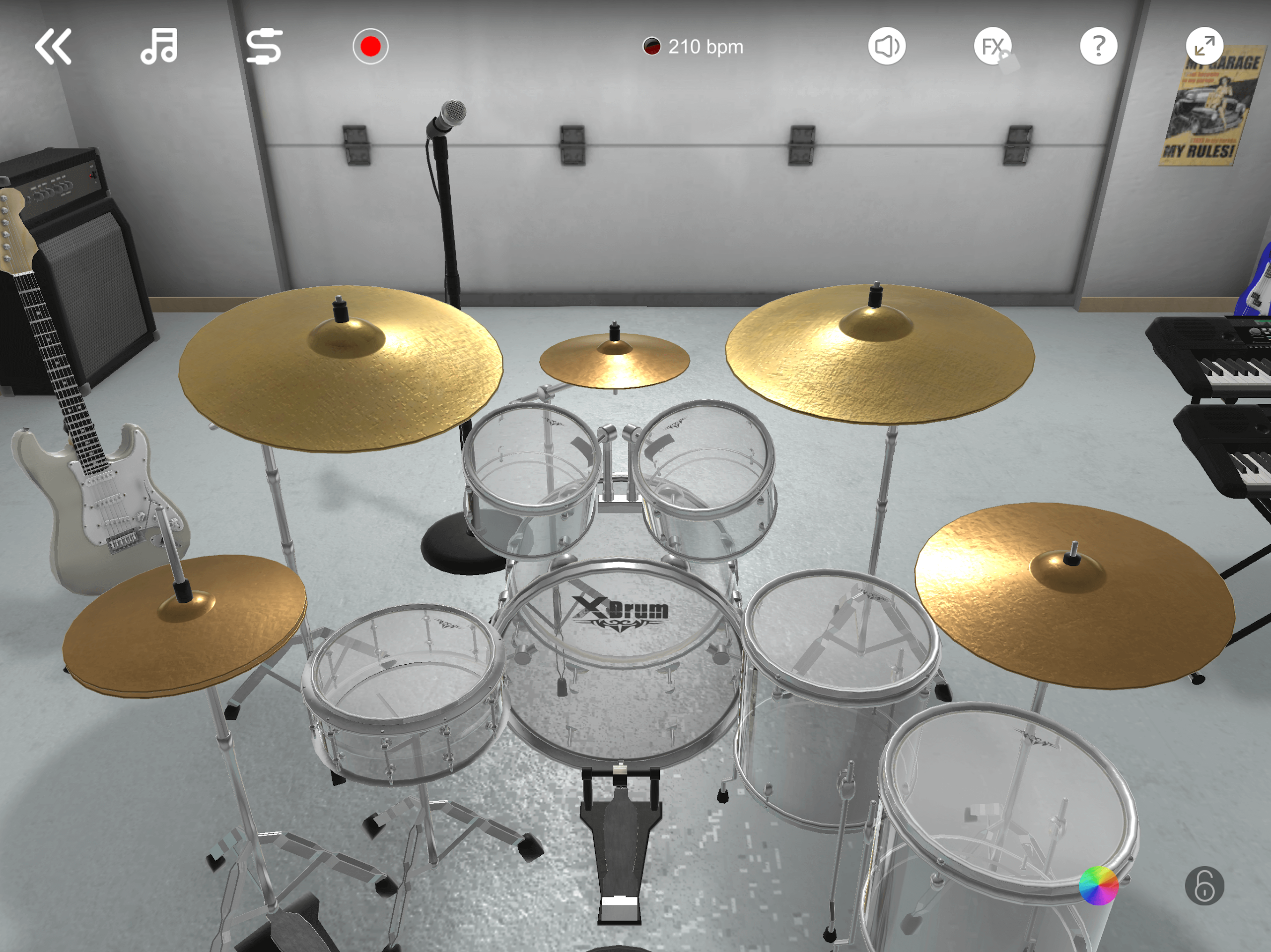 X Drum - 3D & AR Screenshot 11 