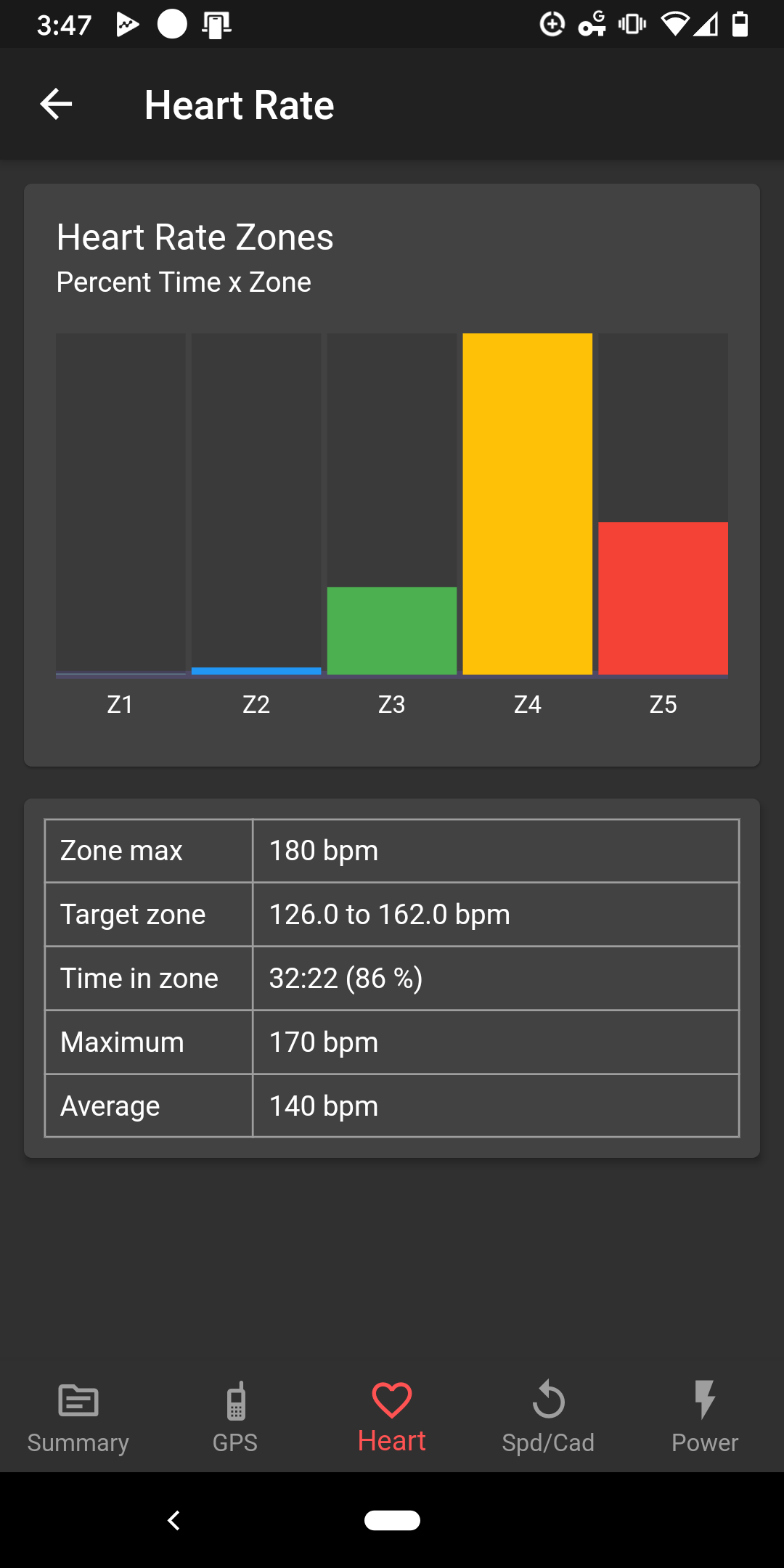 SuperCycle Bike Computer Screenshot 3
